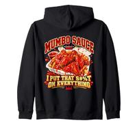 Washington DC Salsa Mumbo Pollo Frito Papas Fritas Retro Varsity Sudadera con Capucha