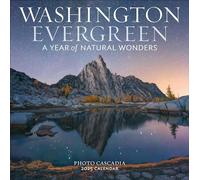 Washington Evergreen Wall Calendar 2025: A Year of Natural Wonders