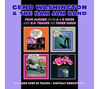 Washington,Geno & the Ram Jam Band - Hand Clappin' Shake A Tail Feather / Hipsters, Flipsters / Running Wild / A & B Sides + E.P. Tracks
