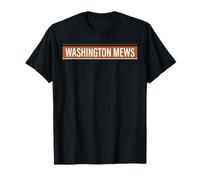 Washington Mews New York City NYC para Hombres y Mujeres Camiseta