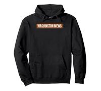 Washington Mews New York City NYC para Hombres y Mujeres Sudadera con Capucha