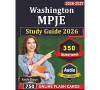 Washington MPJE Study Guide 2026:: Prep Washington Pharmacy Law Exam with 350 Practice Questions And Detailed Rationales Covering Exam Content Outline