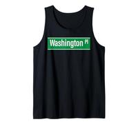 Washington Pl New York City NYC para Hombres y Mujeres Camiseta sin Mangas