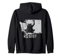 Washington se resiste a la protesta de la Rana No Kings Day Sudadera con Capucha