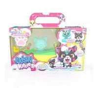 Washy Friends: set de juego de gato con bañera - Blanică