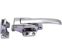 WasiQghs Manija de puerta de cámara frigorífica, Cerradura de puerta de cámara frigorífica, Pestillo ajustable con resorte accionado for enfriador de congelador, Maquinaria industrial