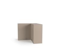 Wasophoogte® Armario de cocina - Gabinete superior de cocina - Módulo O8-960(D)*960(B)*770(H) mm - Gris pardo - Diseño elegante, que ahorra espacio y ergonómico - Fácil de colocar