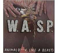 WASP - Animal [F**k Like A Beast] - Clear vinyl/tea-stained