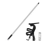 Wasp Spray Extension Tool - Adjustable Pole for Hive Defense | Long Reach with Can Adapter, Garden Leaves Gutter Paint, Outdoor Yard Courtyard for Farm Application
