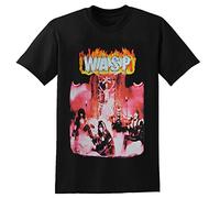 Wasp W.A.S.P. Fashion Unisex 100% Cotton Short-Sleeve T-Shirts Black L