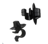 WASQUBKS 4 Uds Auto Bonnet Stay Clip retenedor de capó Compatible for Peugeot 106 206 306 406 407 307 Accesorios de Hebilla de capó de Coche Accesorios de Coche Herramientas