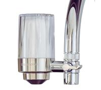 Wassaplus® Super Core: Filtro para Grifo en Acero Inoxidable - Purificador Ecosostenible - Elimina Cloro, Bacterias, Óxido, Microplásticos y Mejora el Sabor del Agua