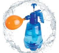 Wasserballon-Füller Kit - Blitzschnelle Handpumpe mit 500 Ballons - Perfekt für Kinder, Wasserschlachten & Spaß im Freien"agbar, perfekt für Sommeraktivitäten. Es ist einfach mitzun