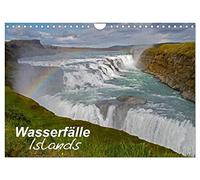 Wasserfälle Islands (Wandkalender 2026 DIN A4 quer), CALVENDO Monatskalender: Der Kalender zeigt Fotos einiger der schönsten Wasserfälle Islands
