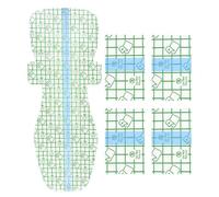 Wasserfeste Schwimm-Einlagen - 4X Silikon-Schutzpads | Diskrete Selbstklebende Hygiene-Sticker Für Badebekleidung Und Spa, Große & Kleine Sicherheits-Aufkleber Für Tägliche Nutzung