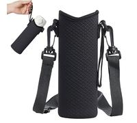 Wasserflaschentasche -Hülle mit Verstellbarem Riemen,Wasserflaschenhülle mit Handschlaufe, für Männer und Frauen, Camping, Reisen, Fitnessstudio, Wandern, Picknick, Outdoor, Schule, Arbeit, Büro