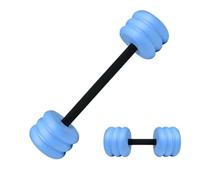 Wasserhanteln - EVA Abnehmbar Pool Fitness Größe | Aqua Fitness Hantel | Wasser Trainingsgerät Für Reha Workout Aerobic Yoga Senioren Kinder Erwachsene | Schwimmtraining Und Therapie Nu