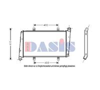 Wasserkühler Motorkühler Kühler para Volvo V40 Kombi VW 2.0 T EISENFELS 22359006