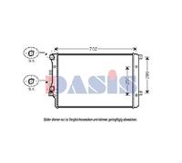 Wasserkühler Motorkühler Mecanicamente Para VW Golf VI 5K1 1.4 TSI