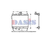 Wasserkühler Motorkühler Radiador para Hyundai Getz TB 1.1 1.3 1.3i EISENFELS