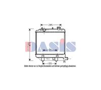 Wasserkühler Motorkühler Radiador para Mazda Demio DW 1.3 16V