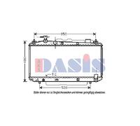 Wasserkühler Motorkühler Refrigerador para Toyota RAV 4 II EISENFELS