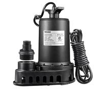 WASSERMANN - Bomba de agua sumergible de 1/2 HP, bomba termoplástica de 3300 GPH, bomba de sumidero eléctrica portátil de transferencia limpia/sucia para piscina, bañera, jardín, estanque de drenaje