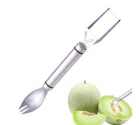 Wassermelonen-Schneidevorrichtung - 2-in-1 Gabel-Schneidwerkzeug Für Obst, Küchen-Obstschneidewerkzeug | Für Den Heimgebrauch, Picknick, Party, Küche, Camping, Wassermelone, Mango, Drachenfrucht