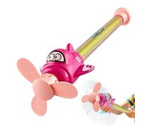 Wasserpistole Spielzeug - Outdoor Spritzspielzeug mit Rotierendem Propeller | Wasserspritzschlauch | für Draußen Sommer Pool Rasen Garten HOF Terrasse Camping Teich Badespaß