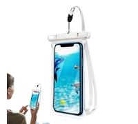 Wasserschutzhülle Smartphone - Tasche práctico Flotante Claro, Pantalla táctil Sensible, de Zanja Robustes | Praktisches Outdoor Zubehör para Wassersport Reisen Meer Pool Bootsausfly Abenteuer