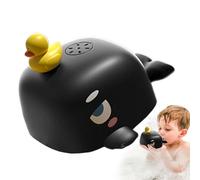 Wasserspielzeug Badewanne - Elektrisches Badespielzeug | Wassersprüh-Spielzeug Für Kinder | Automatischer Spritzwal Mit LED-Licht, Badespaß Für Kleinkinder & Babys Im Pool, Ideales Badewannenzubeh