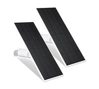 Wasserstein Panel solar para Google Nest Cam (batería) con energía solar de 2,5 W, hecho para Google Nest (paquete de 2)