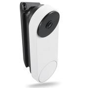 Wasserstein Soporte Horizontal Ajustable para Google Nest Doorbell (batería) - Hecho para Google Nest