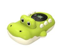 Wassertemperatursensor - mit hintergrundbeleuchtetem LED-Display, Krokodil, batteriebetrieben - Krokodil-Wassertemperaturdetektor Badespielzeuge - Für die Badewanne, Reise, Spa, zu Hause und Dusche