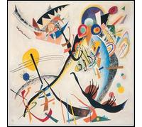 Wassily Kandinsky - Kit de pintura de diamante 5D para adultos y niños, manualidades para decoración de pared del hogar, regalos de cumpleaños