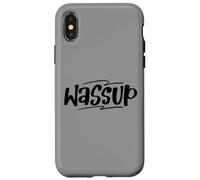 Wassup Funny Meme Carcasa para iPhone X/XS
