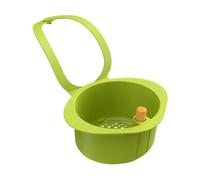 Waste Basket - 20 x 12 x 12 cm Sink Drain Strainer | Drain Basket, Sink Food Strainer,Press Dumping WasteBasket For Household Home Vegetable Garbage Apartment Restaurant Faucet