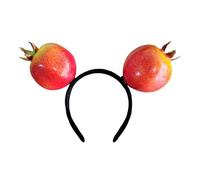 WASTEBIN Diadema creativa de doble cabeza con frutas y verduras para niños, adolescentes y adultos amantes de la moda para fiestas y reuniones