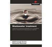 Wastewater treatment: Treatment of industrial wastewater from a cardboard plant on industrial and natural porous materials