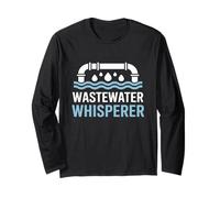 Wastewater Whisperer - Water Treatment Plant Operator Manga Larga