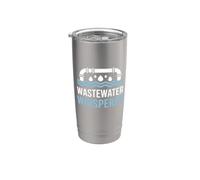 Wastewater Whisperer - Water Treatment Plant Operator Vaso térmico de acero inoxidable de doble pared
