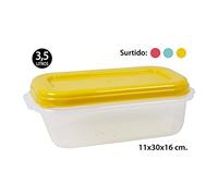 Wat - Hermã‰Tico Rectangular Surtido Colores, Elba-, 3,5l.