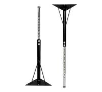 WATAOW 42-74cm Patas de Mesa Ajustables, Juego de 2 Patas Metálicas para Muebles, Pies Negras de Repuesto con Tornillos, para Mesas Plegables y Escritorios(42-74cm/16-29in)