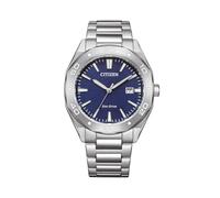 Citizen Reloj BM7631-52L Active Sport Hombre - Eco Drive, Caja 41mm, Esfera Azul, Brazalete Acero, WR 10 Bar