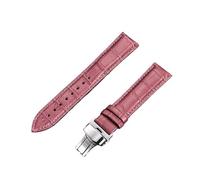 Watch_Band Correa de reloj de cuero genuino con hebilla de acero Watch_Band de bambú primera capa de vaca, 22MM_GOLD, Acetato, No es una piedra preciosa