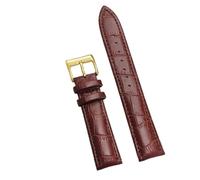 Watch_Band Correa de reloj de cuero genuino de alta calidad Watch_Band, 20mm, Acetato, No es una piedra preciosa