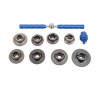 Watch Case Opening Tool with 5 Pin 6 Pin 8 Pin Dies, Professional Watch Back Remover Tool, Dual Handle Screw Back Case Opener for Citizen and Other Water Resistant Watches