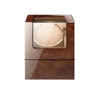 Watch Display Box Single Watch Winder For Automatic Watches, with Super Quiet Motor, 4 Rotation Mode Setting, Flexible Watch Pillows Fit Lady and Man Watcheswood Grain A(Wood Grain D