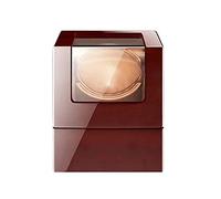 Watch Display Box Single Watch Winder For Automatic Watches, with Super Quiet Motor, 4 Rotation Mode Setting, Flexible Watch Pillows Fit Lady and Man Watcheswood Grain A(Wood Grain B