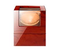 Watch Display Box Single Watch Winder For Automatic Watches, with Super Quiet Motor, 4 Rotation Mode Setting, Flexible Watch Pillows Fit Lady and Man Watcheswood Grain A(Wood Grain A